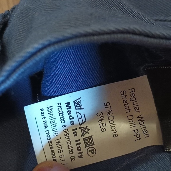 Shaft Blue Fitted Straight Leg High Waisted Pants PPP - Picture 7 of 9